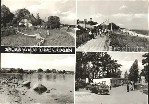 Glowe Ruegen Promenade Strand Campingplatz Kat. Glowe Ruegen