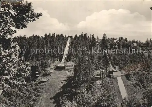 Oberhof Thueringen Schanzen Kat. Oberhof Thueringen