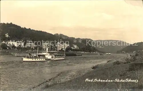 Bad Schandau Saechsische Schweiz Kat. Bad Schandau