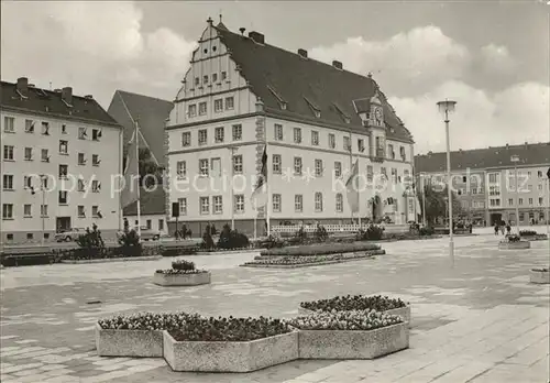 Eilenburg Rathaus am Markt Kat. Eilenburg