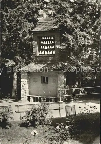 Baerenfels Erzgebirge Glockenspiel aus Meissner Porzellan Kat. Altenberg