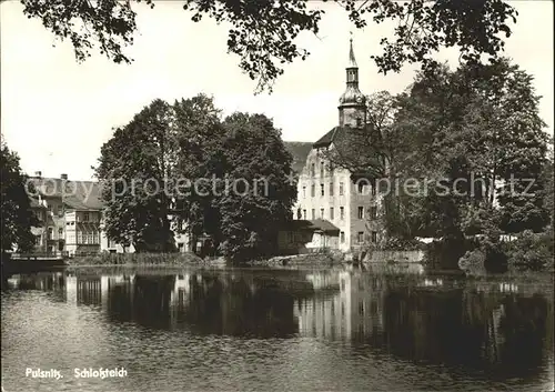 Pulsnitz Sachsen Schlossteich  Kat. Pulsnitz