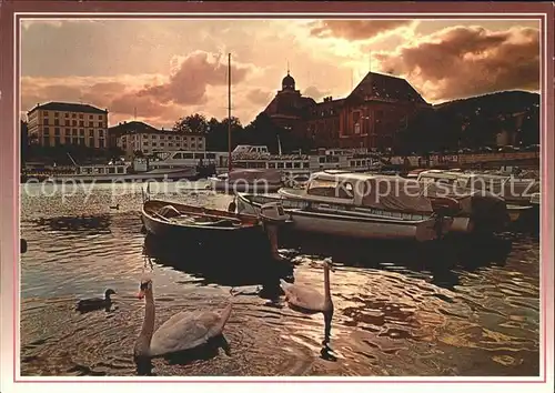 Neuchatel NE Hafen Schwan  Kat. Neuchatel