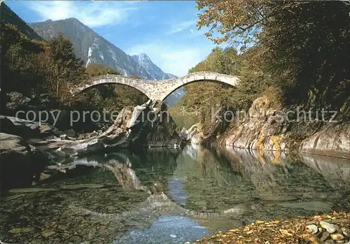 Lavertezzo Ponte dei Salti  Kat. Lavertezzo