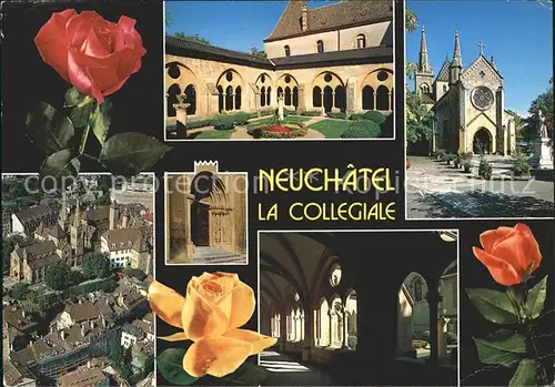 Neuchatel NE La Collegiale Kat. Neuchatel