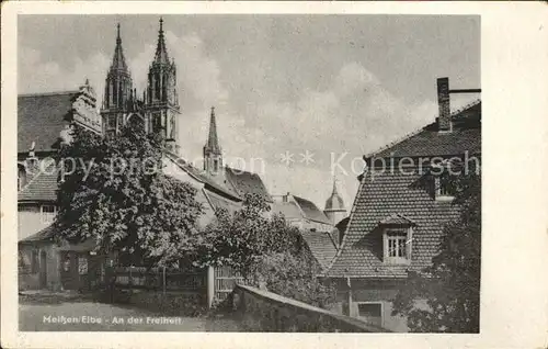 Meissen Elbe Sachsen An der Freiheit Kat. Meissen