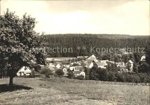 Wolfersdorf Trockenborn Wolfersdorf Ortsansicht  Kat. Trockenborn Wolfersdorf