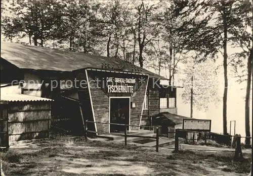 ueckeritz Usedom Cafe Fischerhuette  Kat. ueckeritz Usedom