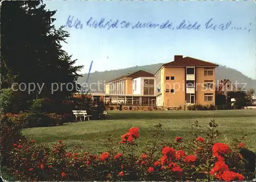 Reinhardshausen Kurpark-Sanatorium  / Bad Wildungen /Waldeck-Frankenberg LKR