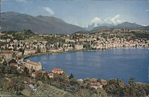 Lugano TI Panorama Lago di Lugano Kat. Lugano