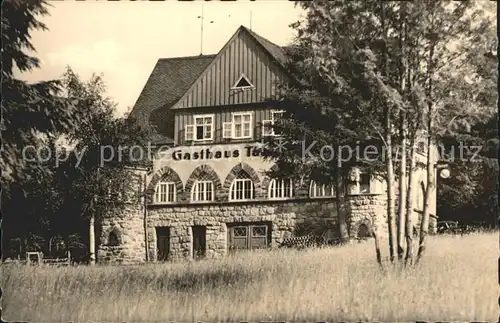 Carlsfeld Erzgebirge Gasthaus Talsperre Kat. Eibenstock