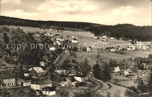 Rittersgruen Ortsblick Kat. Rittersgruen