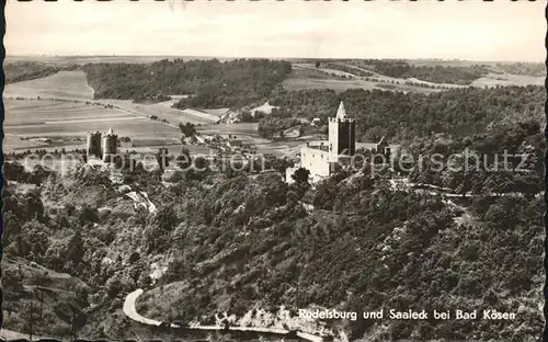 Rudelsburg und Burg Saaleck Kat. Bad Koesen