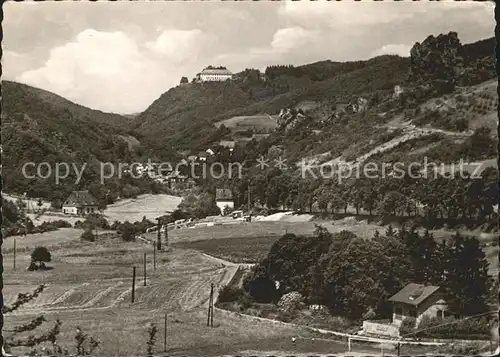 Kirn Nahe Hahnenbachtal mit Schloss Wartenstein Kat. Kirn