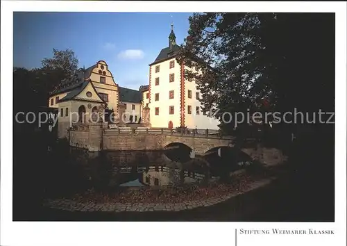 Uhlstaedt Kirchhasel Schloss Kochberg Stiftung Weimarer Klassik Kat. Uhlstaedt Kirchhasel