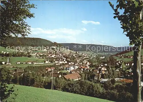 Baiersbronn Schwarzwald Panorama Luftkurort Wintersportplatz Kat. Baiersbronn