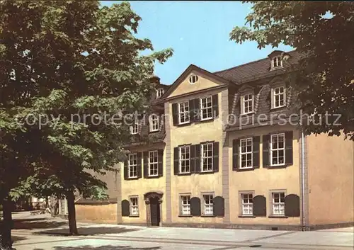 Weimar Thueringen Schillerhaus Kat. Weimar