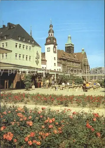 Karl Marx Stadt Rosenhof Rathaus Kat. Chemnitz