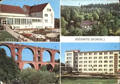 Joessnitz FDGB Erholungsheim Richard Mildenstrey Gaststaette Pfaffenmuehle Elstertalbruecke  Kat. Plauen