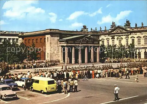 Berlin Mahnmal Unter den Linden Kat. Berlin