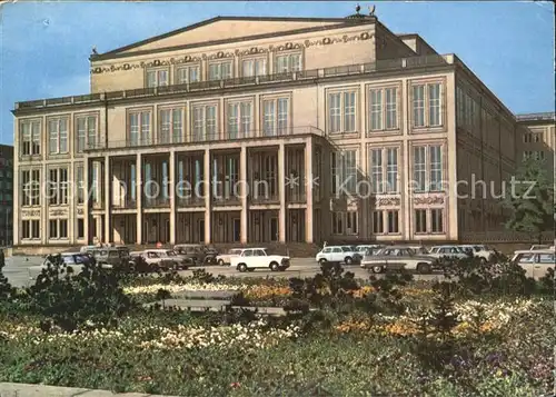 Leipzig Opernhaus am Karl Marx Platz Kat. Leipzig