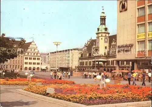 Leipzig Altes Rathaus am Markt Kat. Leipzig