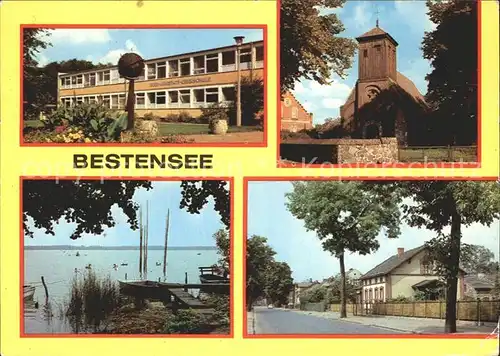 Bestensee Polytechnische Hochshule Kirche Am Paetzer Vordersee Kat. Bestensee