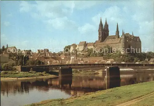 Meissen Elbe Sachsen Dom Albrechtsburg Kat. Meissen