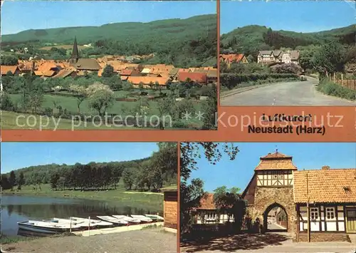 Neustadt Harz Kurhaus Lebenswende Gondelteich Kat. Neustadt Harz