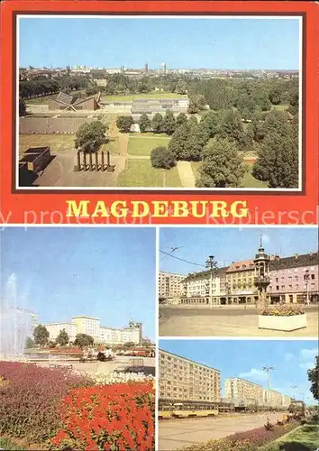 Magdeburg Wilhelm Pieck Allee Alter Markt Karl Marx Strasse Kat. Magdeburg