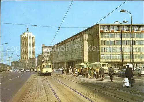 Leipzig Hauptpostamt Karl Marx Platz Kat. Leipzig