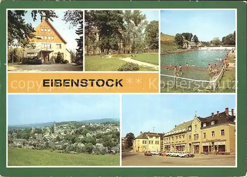 Eibenstock Buehlhaus Ernst Thaelmann Gedenkstaette Karl Marx Platz Kat. Eibenstock