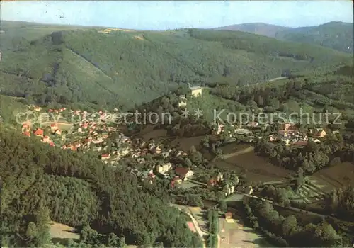 Schwarzburg Thueringer Wald Trippsteinblick  Kat. Schwarzburg