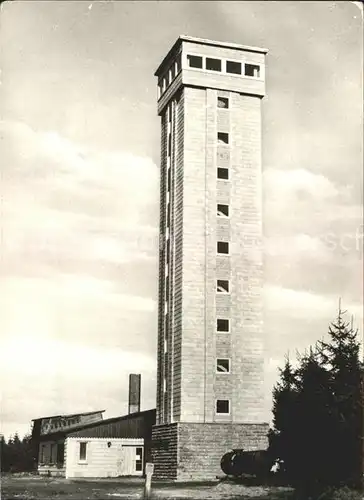 Masserberg Rennsteigwarte Turmbaude Rennsteig  Kat. Masserberg