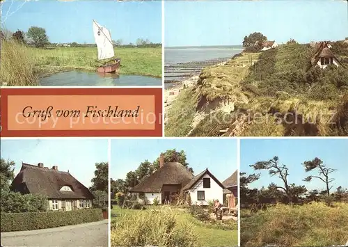 Damgarten Fischland Ahrenshoop am Bodden Hohes Ufer Althagen  Kat. Ribnitz Damgarten