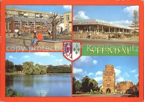 Stendal Neubaugebiet Stadtsee Cafe Babett Uenglinger Tor Kat. Stendal