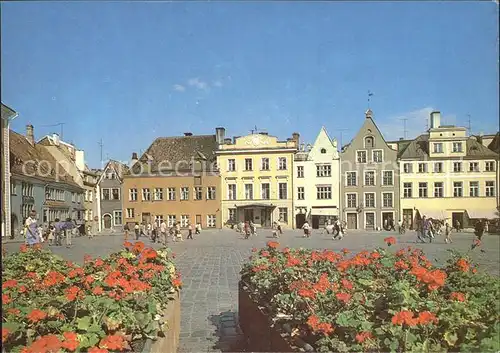 Tallinn Vaade Raekoja  platsile Kat. Tallinn