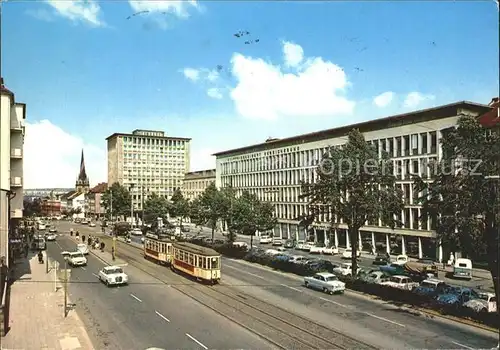 Kassel Staendeplatz Strassenbahn Kat. Kassel