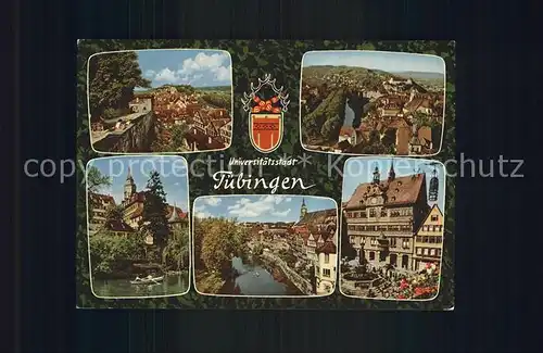 Tuebingen Orts und Teilansichten Kat. Tuebingen