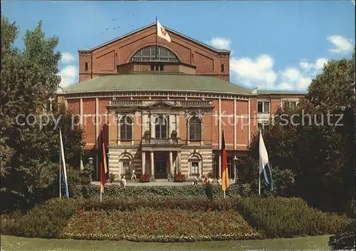 Bayreuth Richard Wagner Festpielhaus Kat. Bayreuth