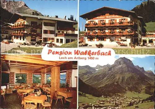 Lech Vorarlberg Pension Walkerbach Kat. Lech