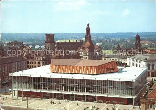 Dresden Kulturpalast Kat. Dresden Elbe