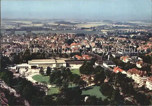 Salzuflen Bad Kurpark Blick zur Stadt Kat. Bad Salzuflen