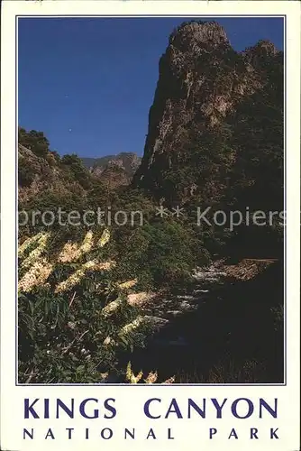 Kings Canyon National Pk Kings River Rocky Kat. Kings Canyon National Pk