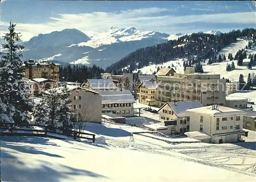 Lenzerheide GR Piz Toissa Curver Winter