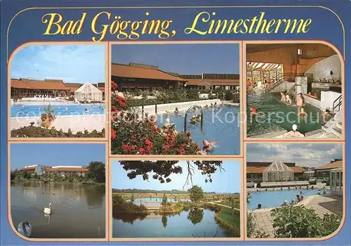 Goegging Bad Limestherme Moorbad Donau  Kat. Neustadt a.d.Donau