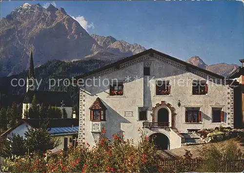 Scuol GR Tarasp Vulpera Heilbad Kat. Scuol