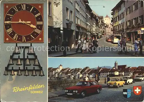 Rheinfelden AG Glockenspiel Bruecke Kat. Rheinfelden