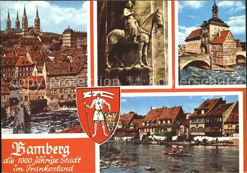 Bamberg Dom Reiter Altes Rathaus Klein Venedig Kat. Bamberg