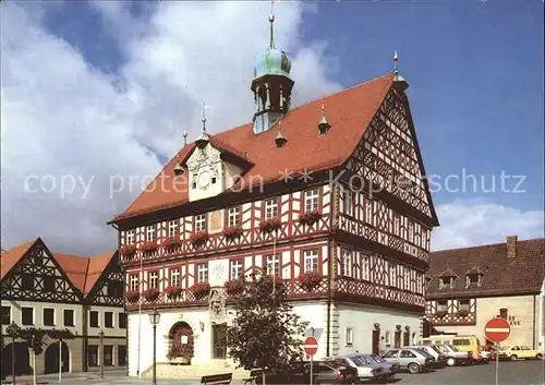 Staffelstein Historisches Rathaus Kat. Bad Staffelstein